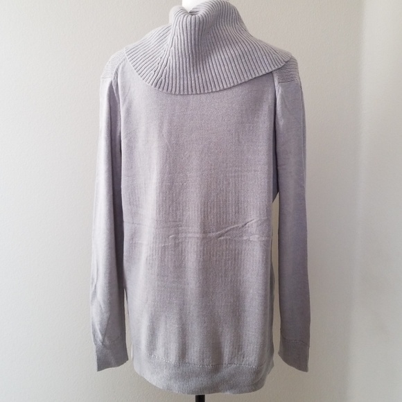 🛑⬇️ MICHAEL MICHAEL KORS Cowl Neck Sweater M - Picture 7 of 8